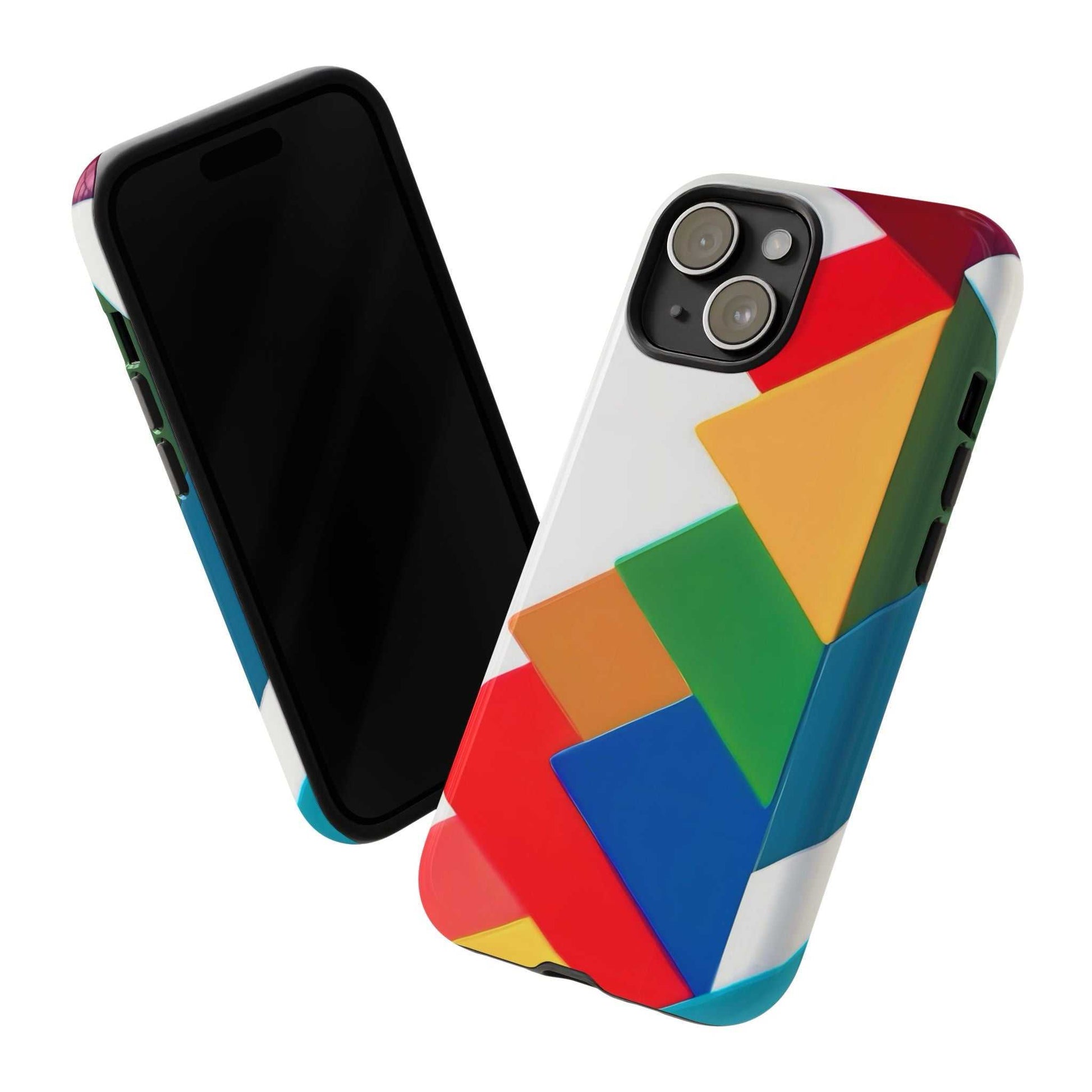 Colourful Print Phone Case Designed By Littlebitz 