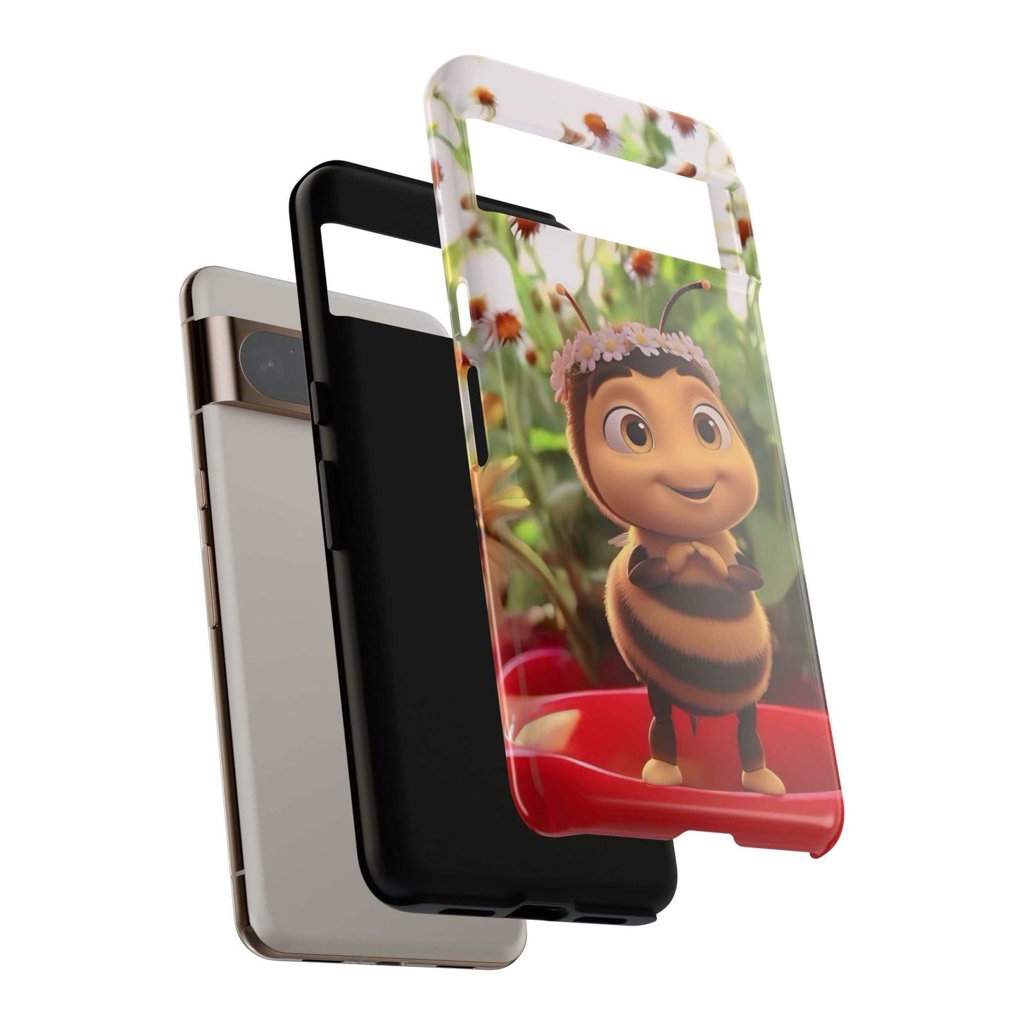 Cute Bumblebee Google Pixel Phone Case Designed By Littlebitz 