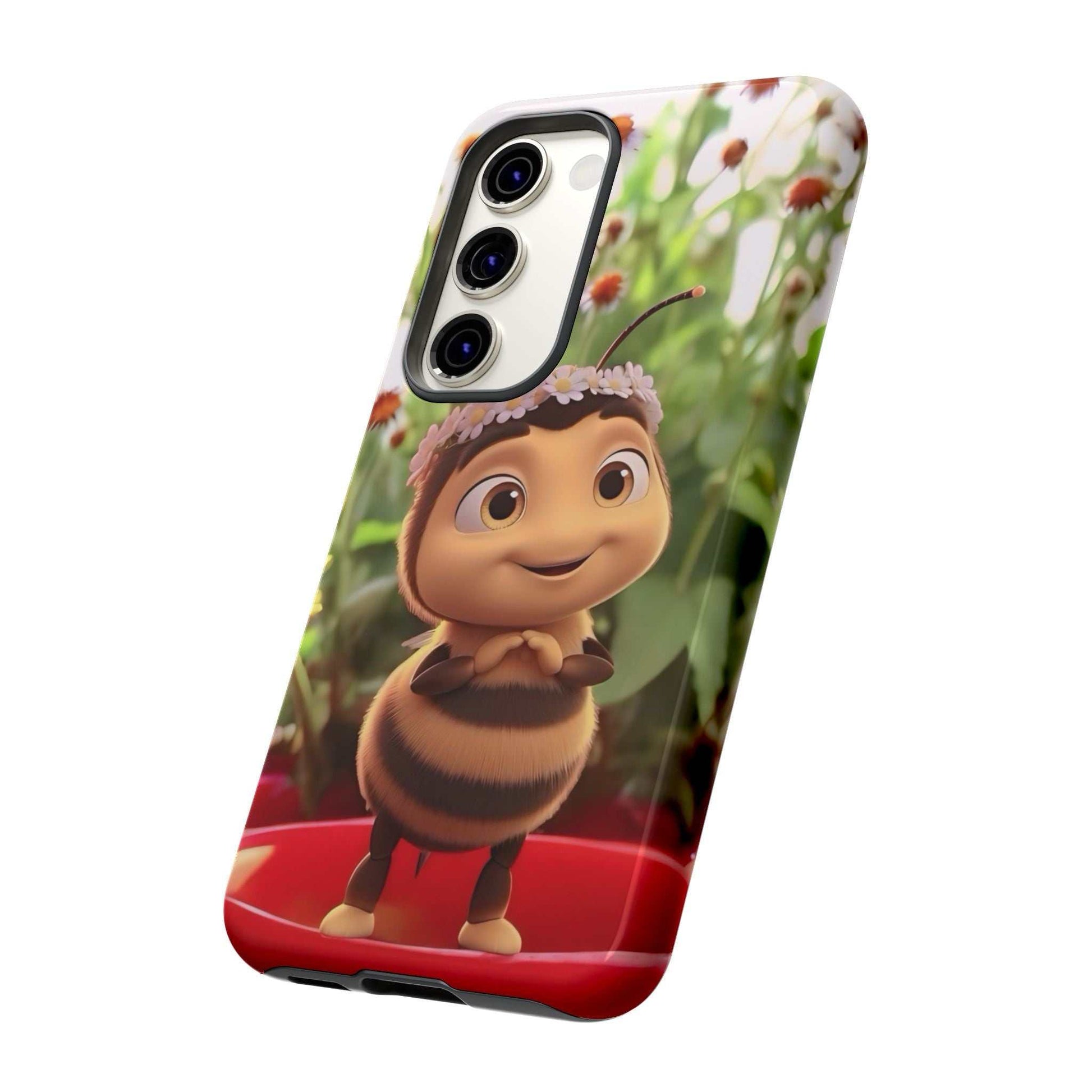 Cute BumbleBee Samsung Phone Case Designed By Littlebitz 