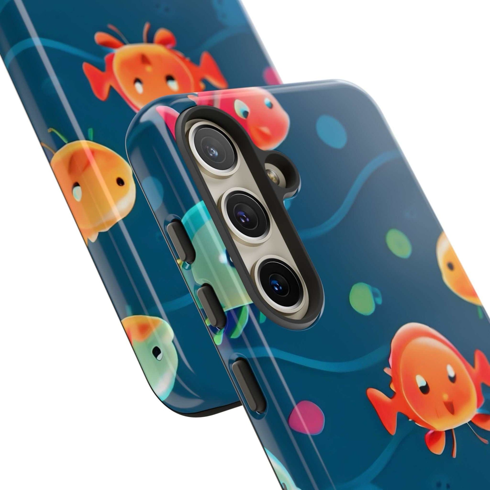 Fun Fish Samsung Phone Case Designed By Littlebitz 