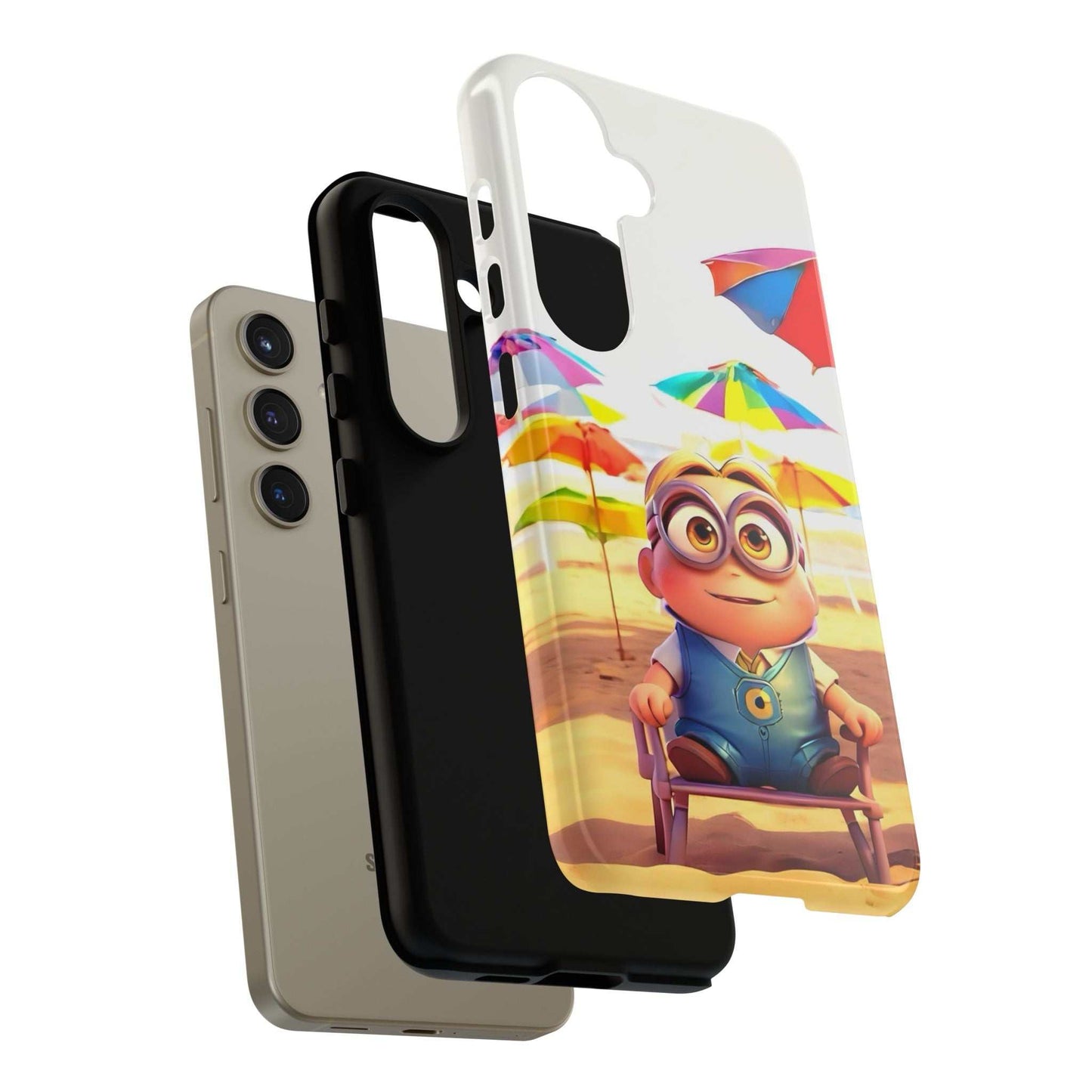 Cute Minion Samsung Phone Case Designed By Littlebitz 