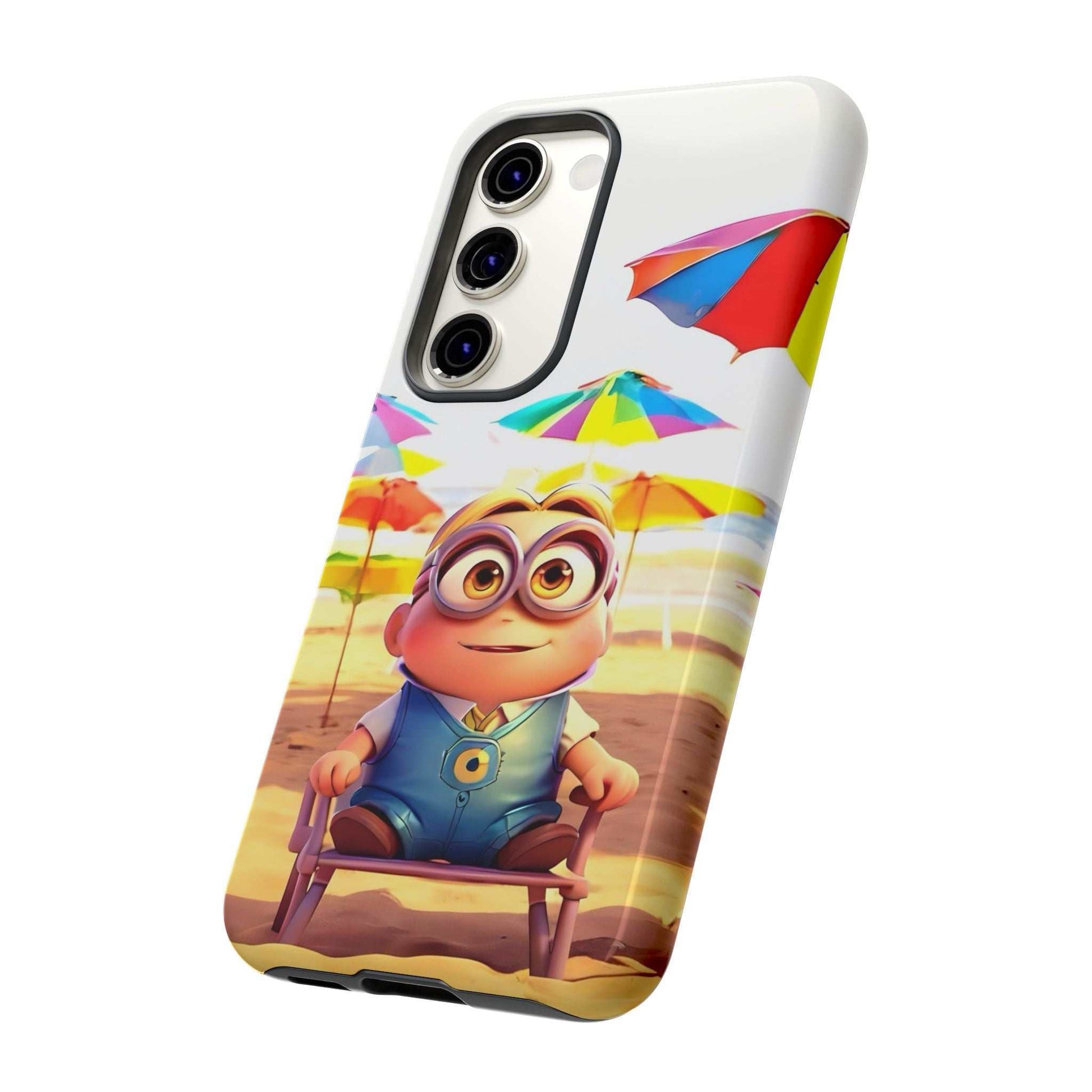 Cute Minion Samsung Phone Case Designed By Littlebitz 