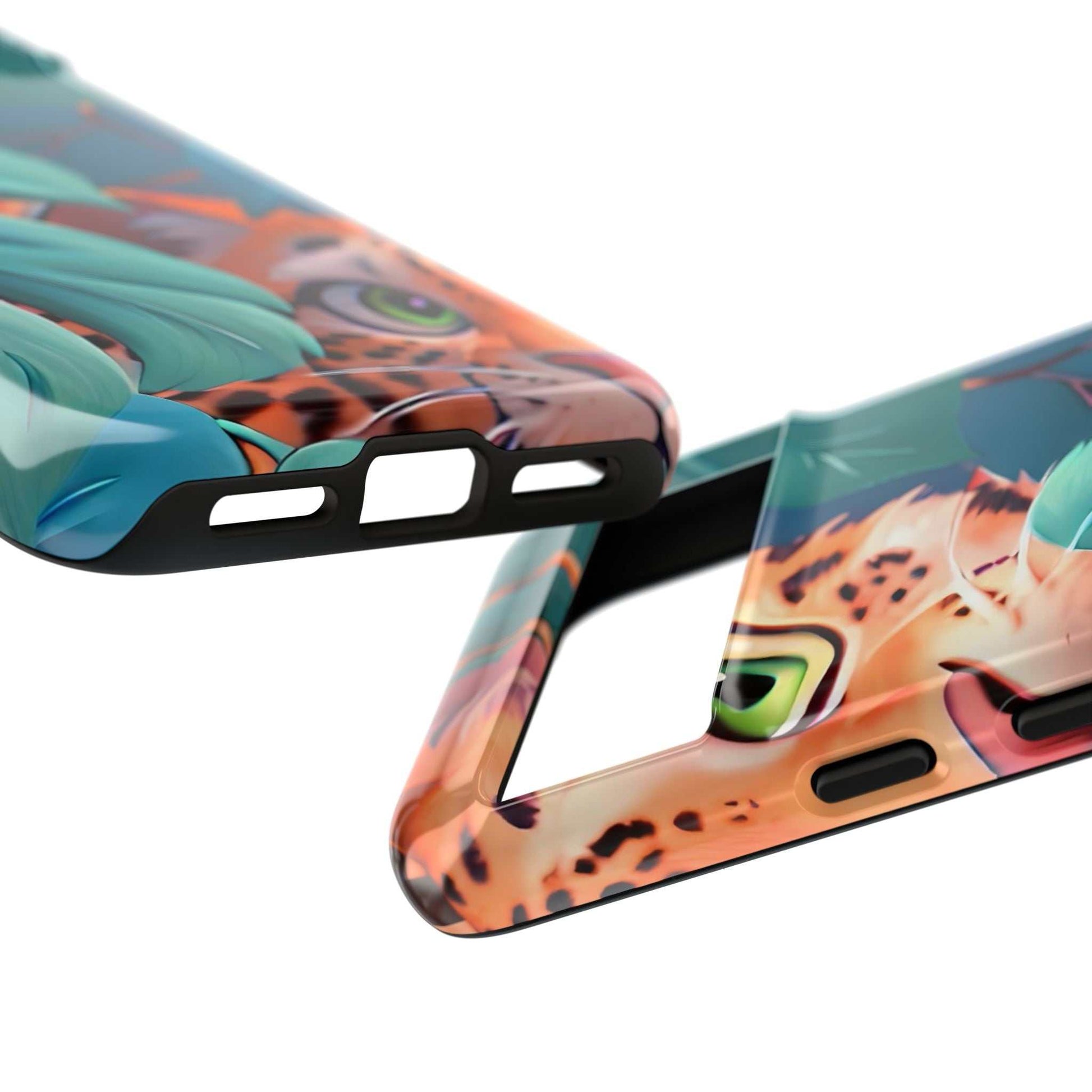 Cute Tiger Google Pixel Phone Case designed by Littlebitz 