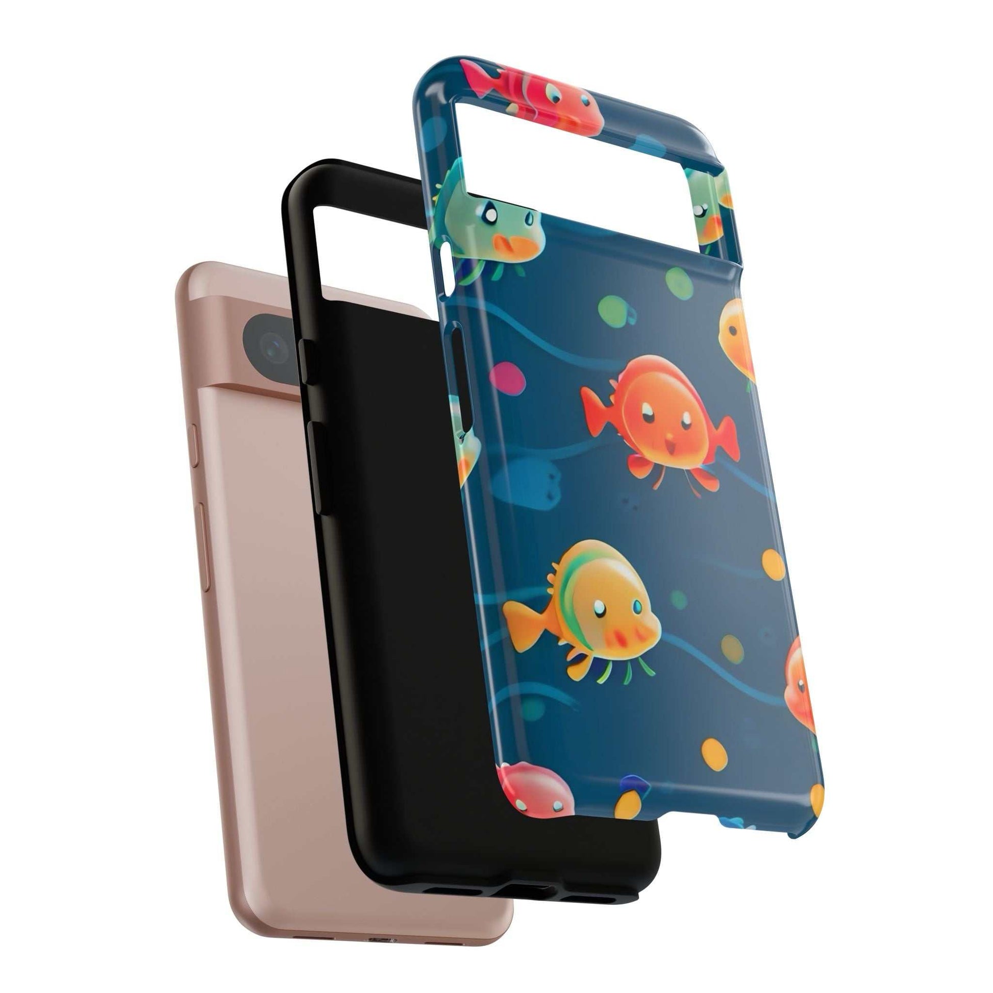 Fun Fish Google Pixel Phone Case designed by Littlebitz 