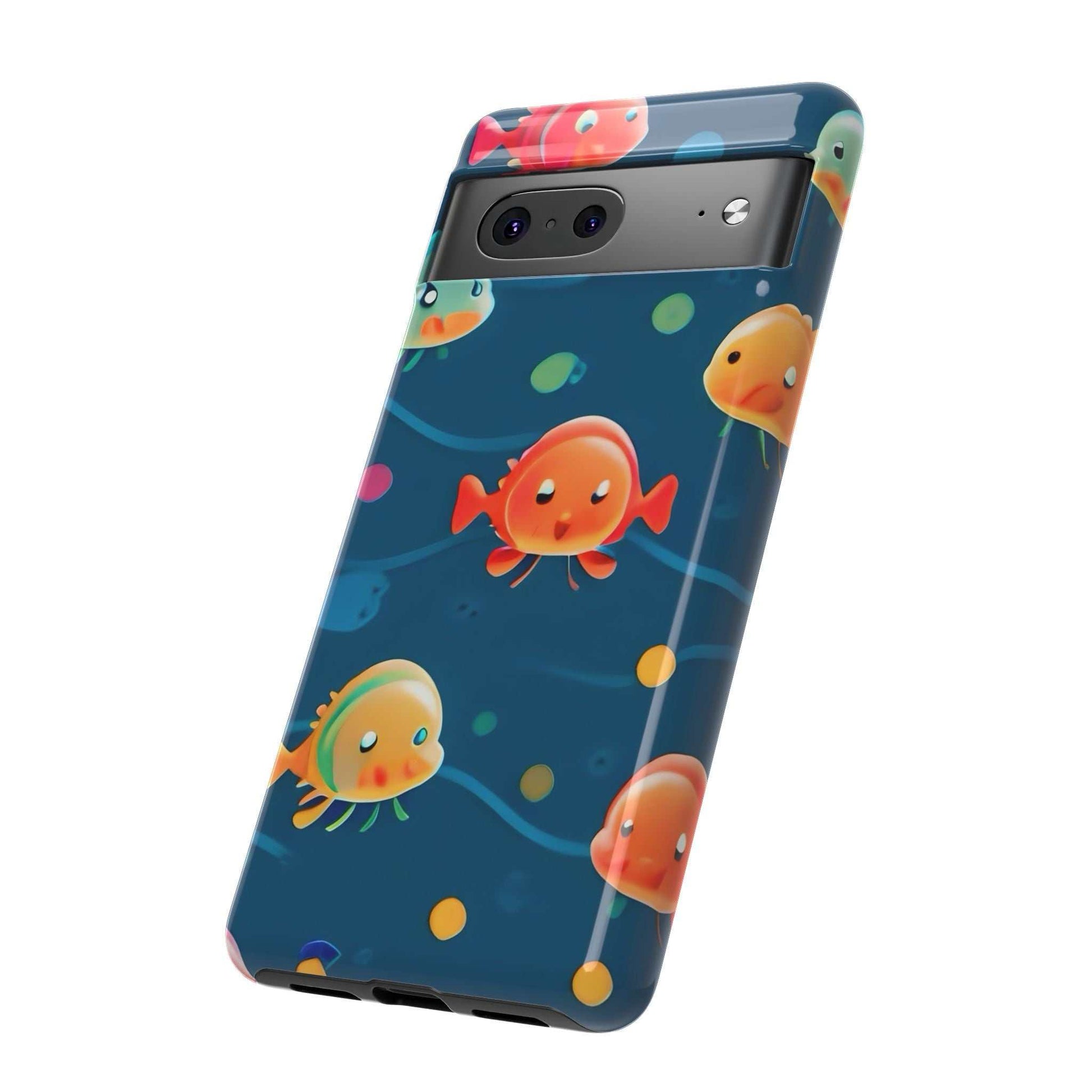 Fun Fish Google Pixel Phone Case designed by Littlebitz 