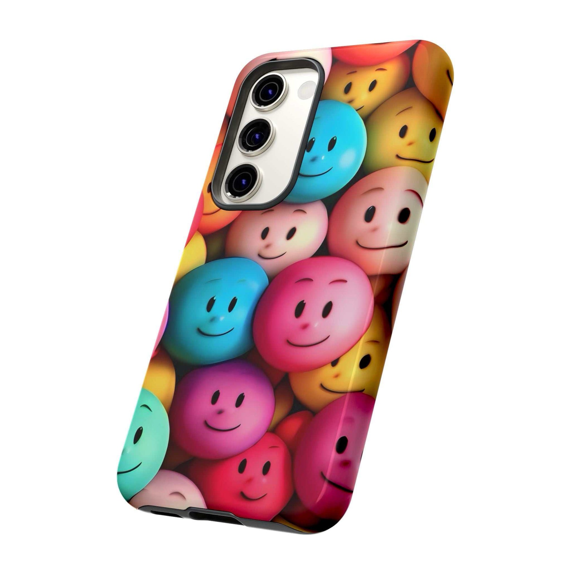 Fun smiley Faces Samsung Phone CaseLittlebitz 