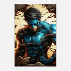 Nightwing Wall Canvas with bold design, vibrant colors, and durable materials.