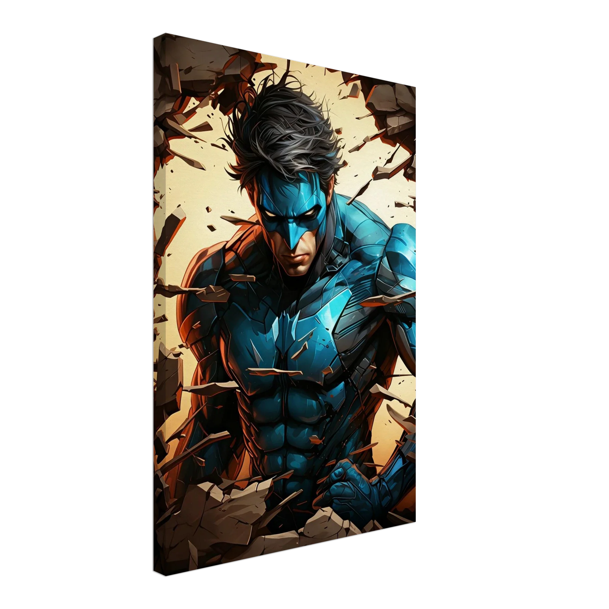 Nightwing Wall Canvas with bold colors and striking design.