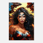 Wonder Woman wall canvas featuring bold, vibrant artwork for fans seeking inspiration and power.