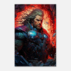 Thor Wall Canvas featuring bold, striking imagery with vibrant print, available in various sizes and profiles.