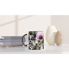 Good Things Are Coming – Motivational Coffee Mug with colorful design on table.